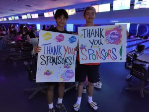YAC students at their fundraiser